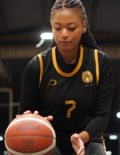 Aseel Professional Basketball Player for Alazem Team
